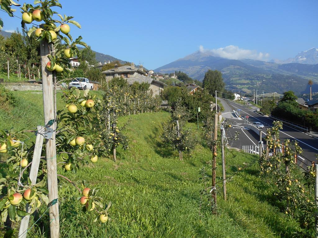 B&B Les Fleurs Gignod Exterior photo